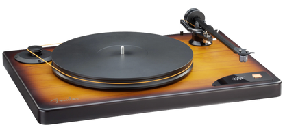 MoFi Electronics American Vintage Turntable, angled right