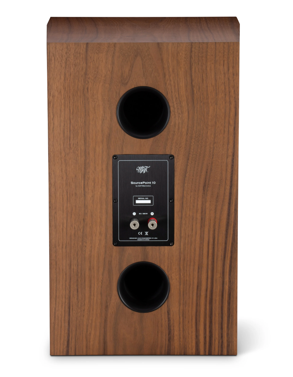 Mobile Fidelity SourcePoint 10 Master Edition Loudspeakers  in Satin Walnut, individual speaker, back