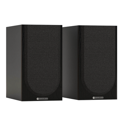 Monitor Audio Bronze 50 7G Bookshelf Speakers in black with Grille
