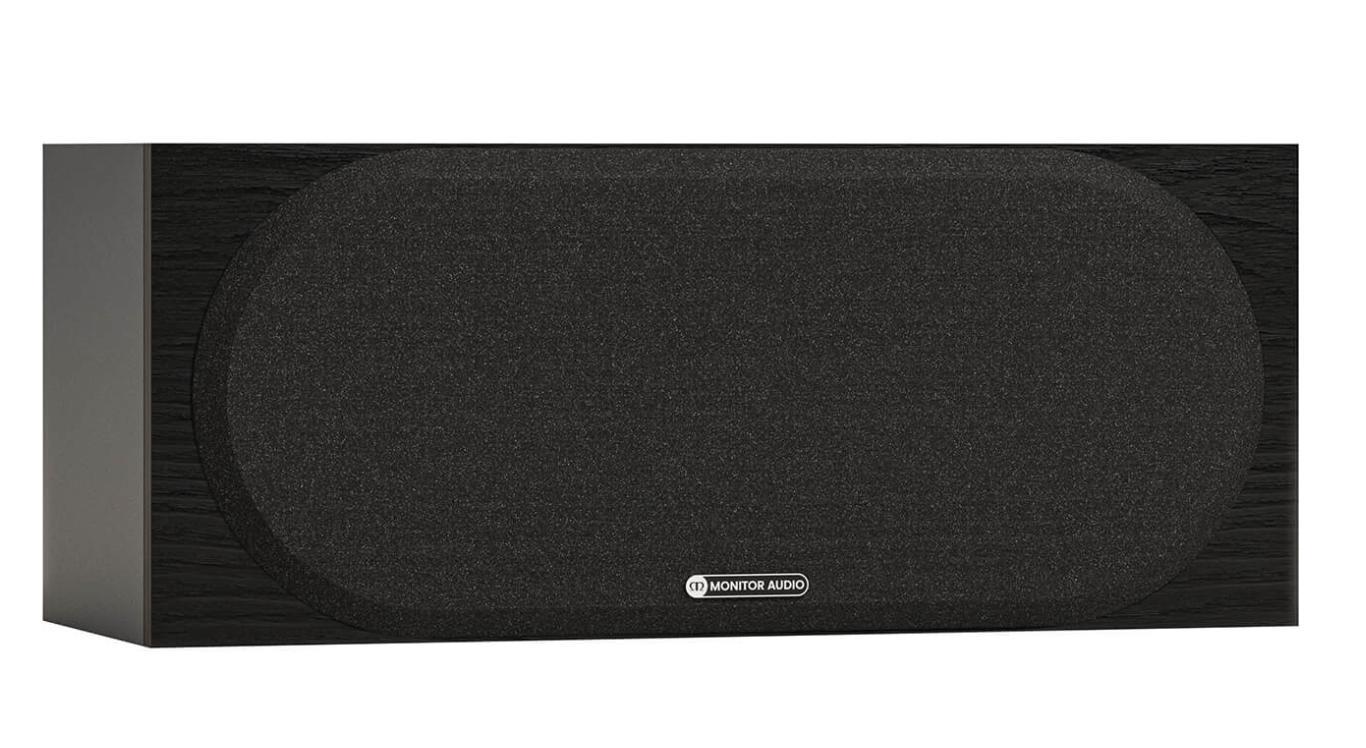 Monitor Audio Bronze Centre 7G Centre Speaker in black, with grille