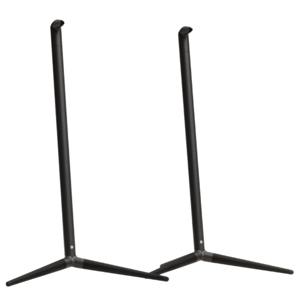 Monitor Audio Radius Floor Stand (4G) Speaker Stands in Black, pair
