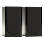 Monitor Audio Silver 50 8G Bookshelf Speakers in High Gloss Black with grilles