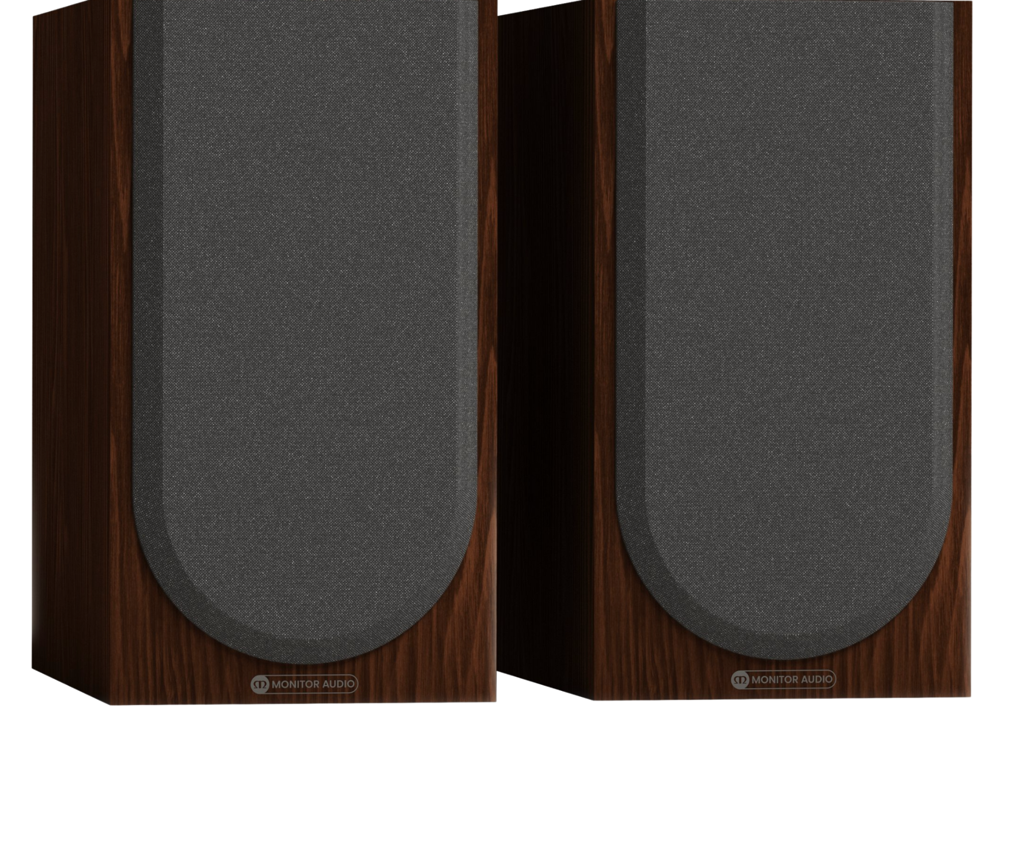 Monitor Audio Silver 50 8G Bookshelf Speakers in European Walnut with grilles
