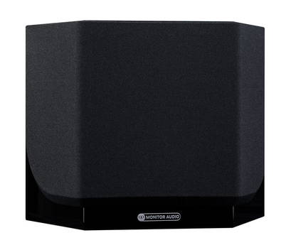 Monitor Audio Silver FX 7G Surround Speakers in glossy black, with grille