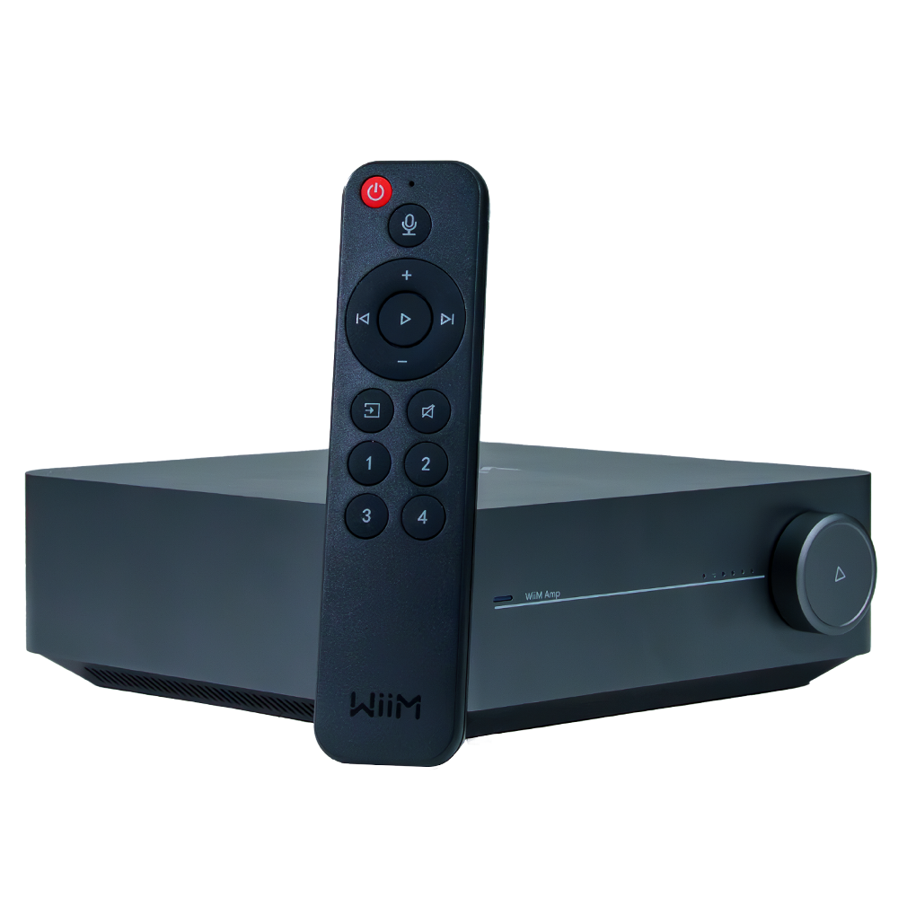 Outdoor Garden 4.1 Volt Ohm Speaker System Powered by the WiiM Amplifier - image of WiiM Amp