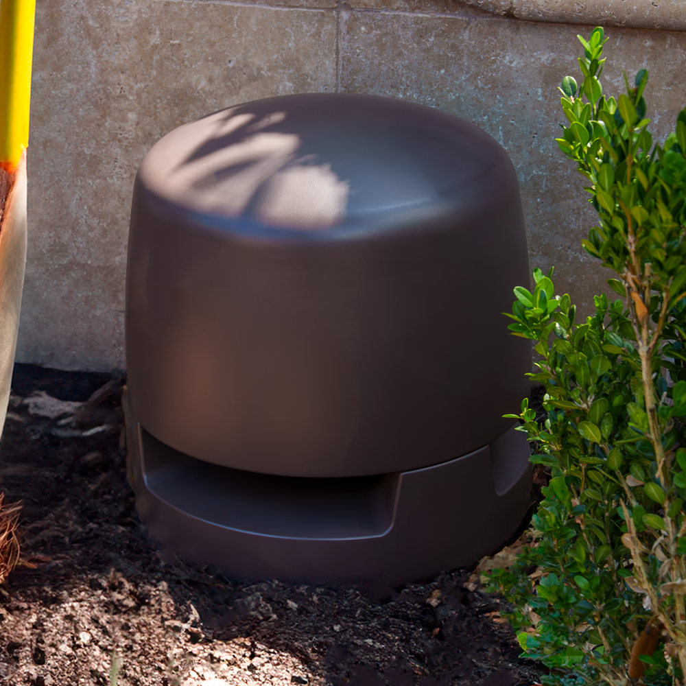 Outdoor Garden 4.1 Volt Ohm Speaker System Powered by the WiiM Amplifier, subwoofer