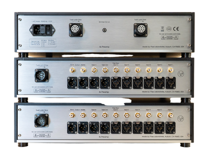 Pass Labs Xs Pre 2 Preamplifier, rear of unit
