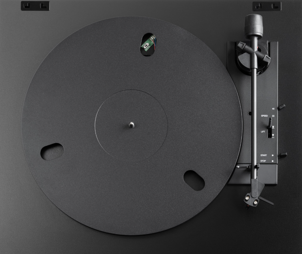 ProJect A1.2 Automat Turntable with Ortofon OM 10 Cartridge, overhead