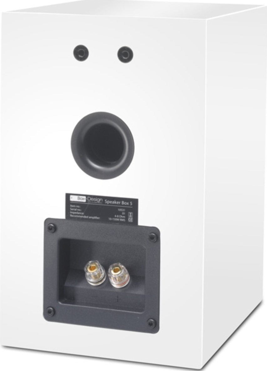 ProJect Audio Systems Bookshelf Speakers ProJect Speaker Box 5 (Pair) White back