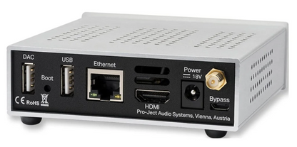 ProJect Stream Box S2 Ultra, back of unit
