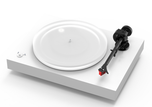 ProJect X2 B Turntable with Ortofon Quintet Red MC Cartridge in satin white