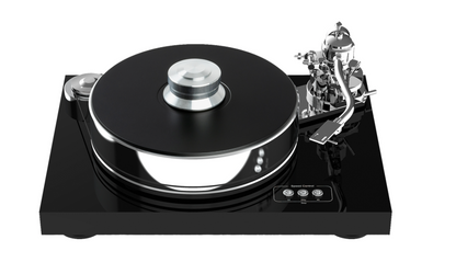 ProJect Signature 10 Turntable with Ortofon Cadenza Black Cartridge in High Gloss Black