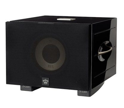 REL S/550 Subwoofers in Black with grille