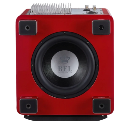 REL T/9x Subwoofer Limited Edition Italian Racing Red, bottom