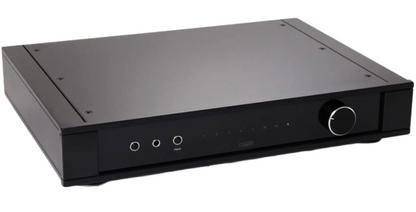 Rega Elex R MK4 Integrated Amplifier. Angled image
