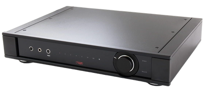 Rega Elicit MK5 Integrated Amplifier, angled to the left