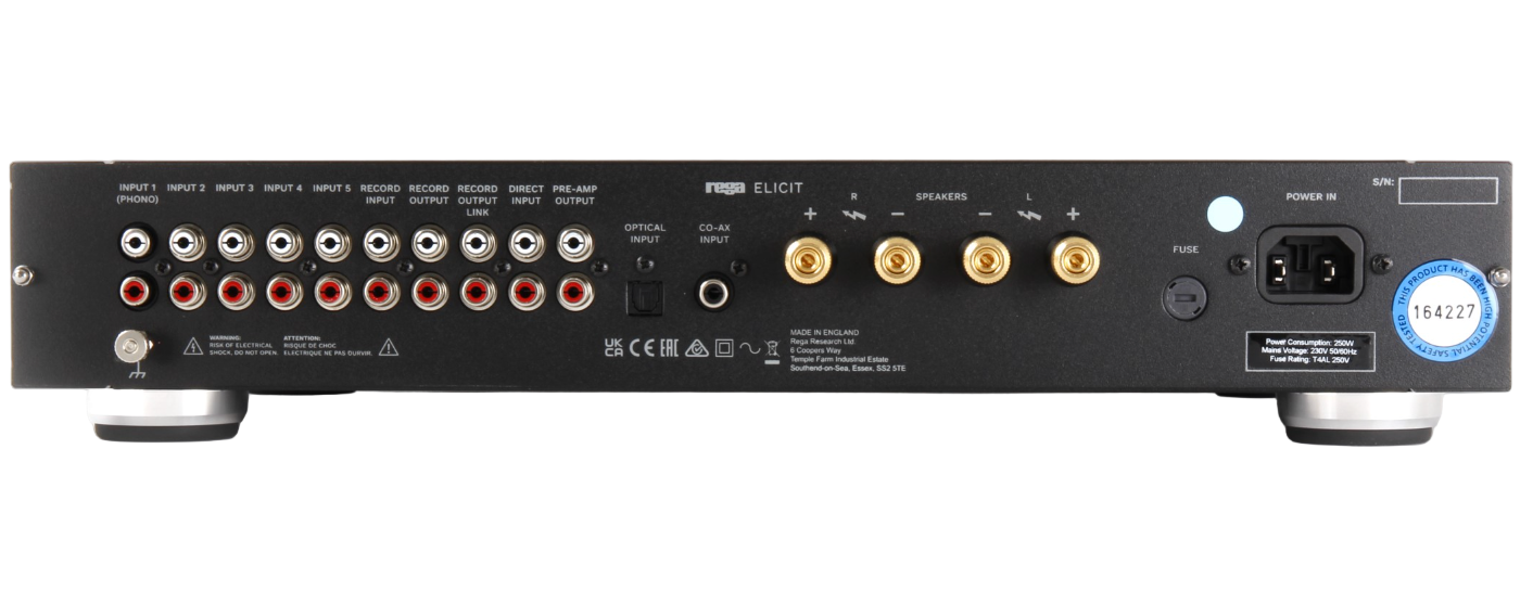 Rega Elicit MK5 Integrated Amplifier, front