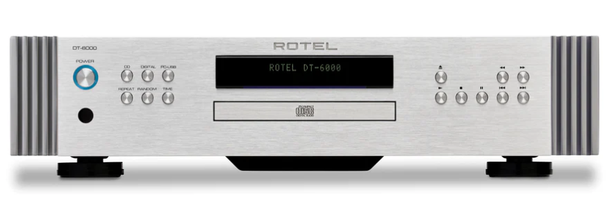 Rotel Diamond Series DT-6000 DAC Transport.  Silver front Image