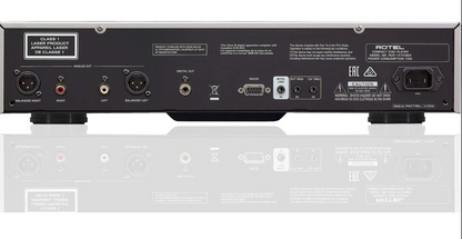 Rotel RCD 1572 MKII CD Player. Back panel image