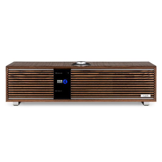 Ruark Audio R410 Integrated Music System. Walnut.  Font Image