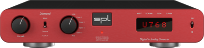 SPL Audio Diamond DAC and Preamplifier in red