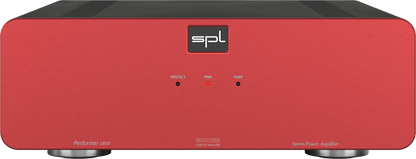 SPL Audio Performer s800 Stereo Power Amplifier in red