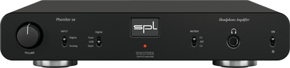 SPL Audio Phonitor se Headphone Amplifier with optional DAC 768xs in black