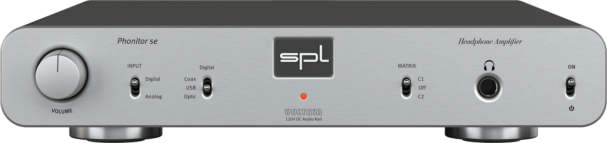 SPL Audio Phonitor se Headphone Amplifier with optional DAC 768xs in silver