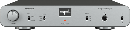 SPL Audio Phonitor se Headphone Amplifier with optional DAC 768xs in silver