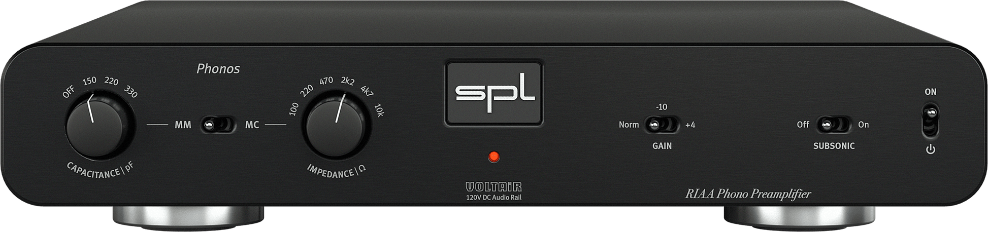 SPL Audio Phonos Phono Preamplifier in black