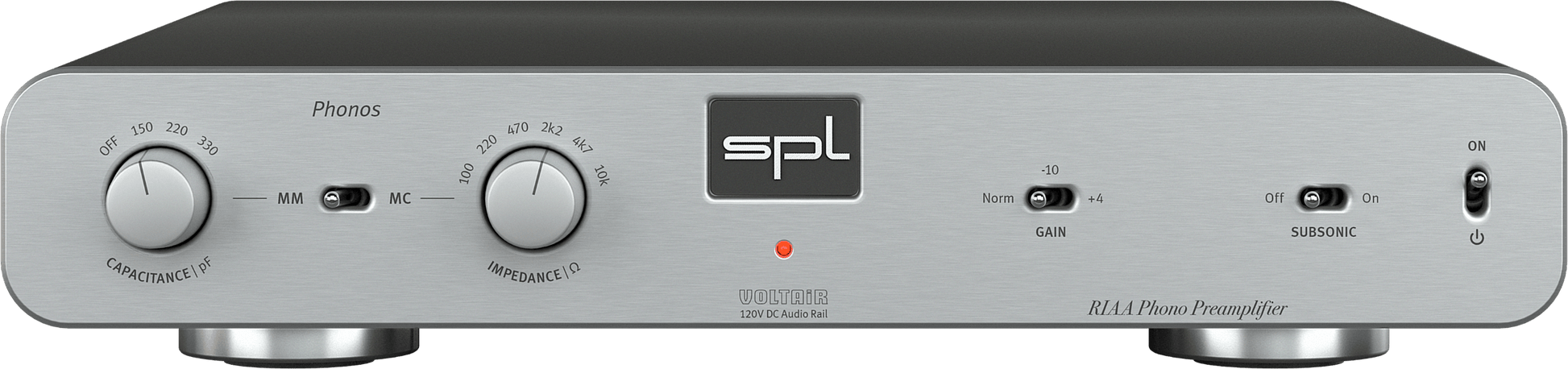 SPL Audio Phonos Phono Preamplifier in silver
