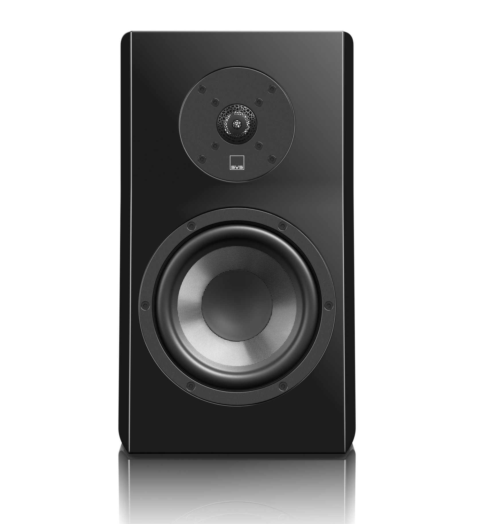 SVS Ultra Evolution Bookshelf Speakers, Piano Gloss Black, without grille