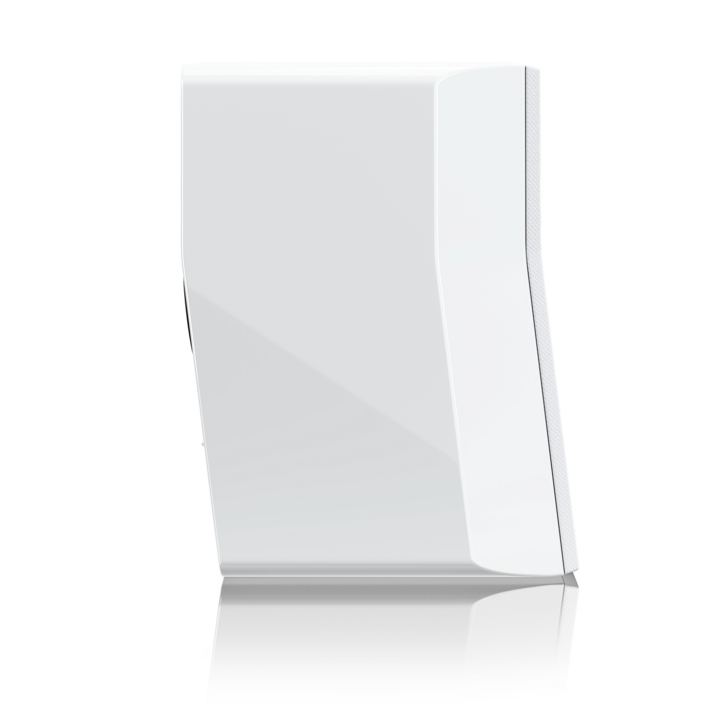 SVS Ultra Evolution Nano Bookshelf Speaker in Piano White Gloss, profile