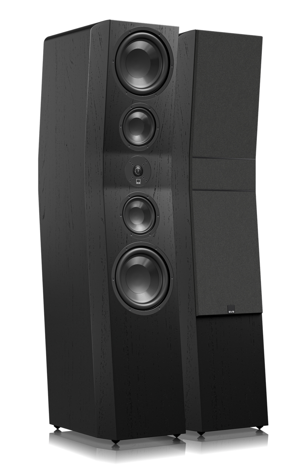 SVS Ultra Evolution Pinnacle Floorstanding Speaker, in Black Oak, pair