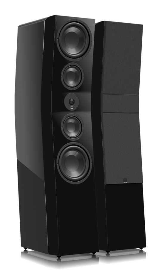 SVS Ultra Evolution Pinnacle Floorstanding Speakers, in Piano Black Gloss, pair