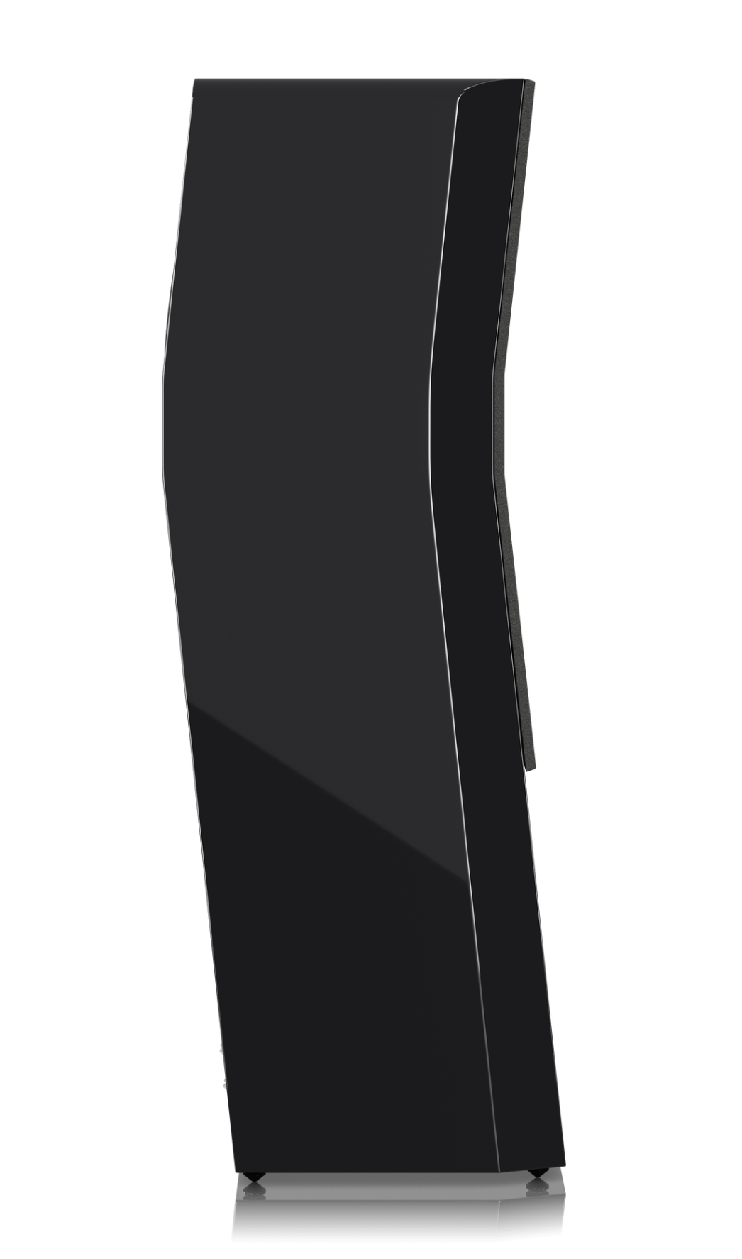 SVS Ultra Evolution Titan Floorstanding Speaker in Piano Black Oak, profile