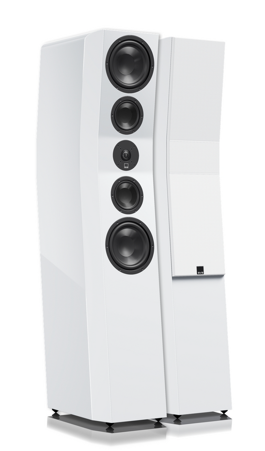 SVS Ultra Evolution Titan Floorstanding Speakers pair in Piano Gloss White