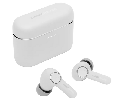 Cambridge Audio Melomania A100 True Wireless Headphones with ANC in White, with Case