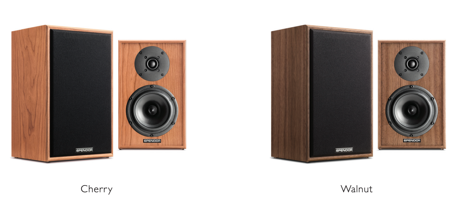Spendor Classic 4/5 Bookshelf Speakers, pairs in both colour profiles