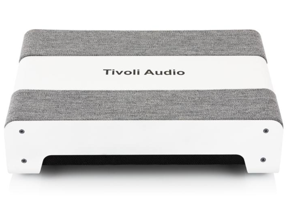 The Tivoli Audio Model Sub. White/Grey top and front image