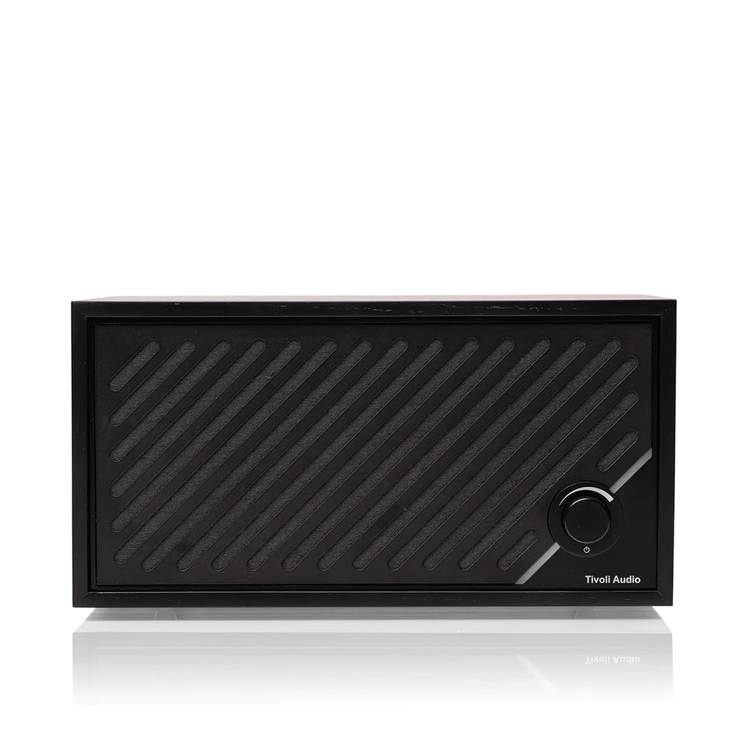 The Tivoli Audio Model Two Digital, classic design meets modern technology. Front black image 