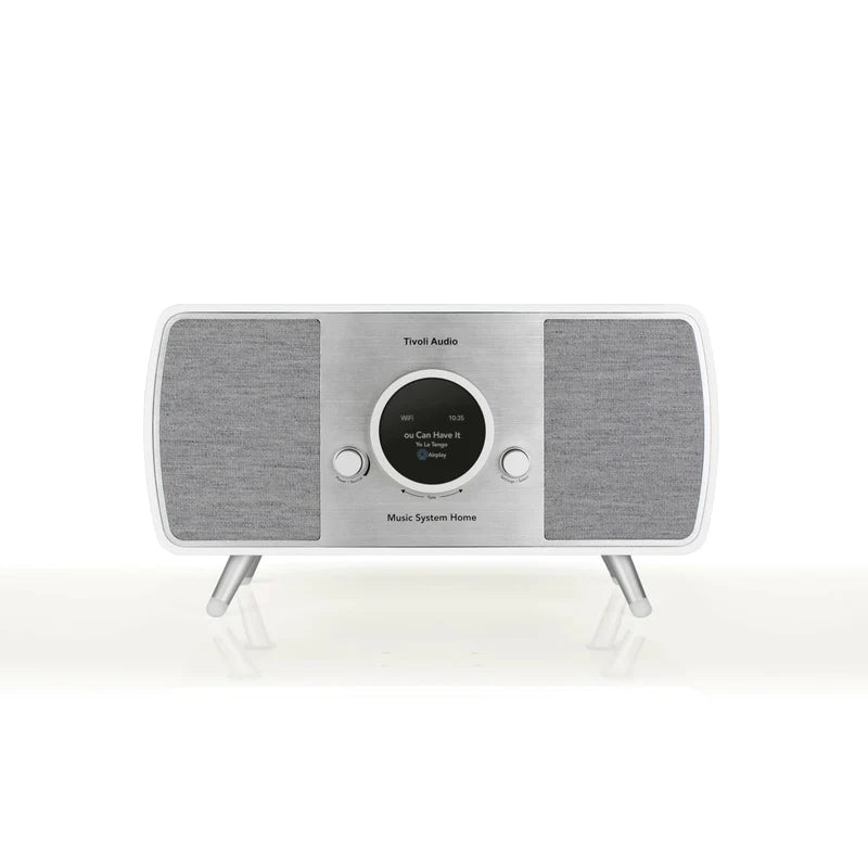The Tivoli Audio Music System Home (Gen. 2) is the pinnacle of audio innovation.  White front image