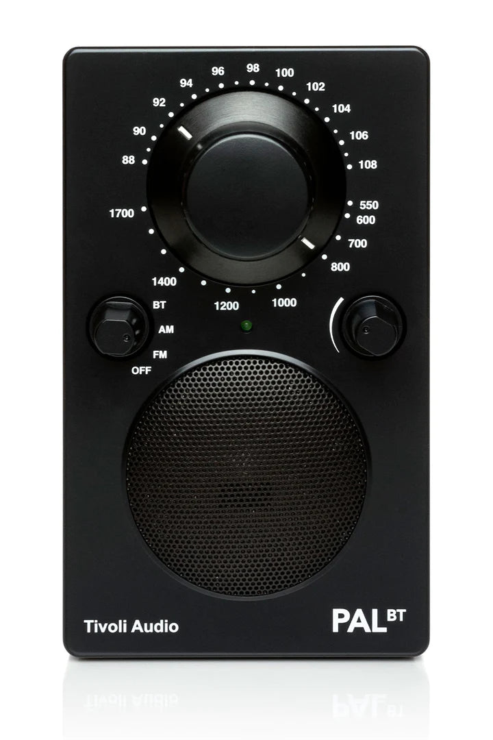 The Tivoli Audio PAL BT delivers outstanding sound on the go. Image of Black