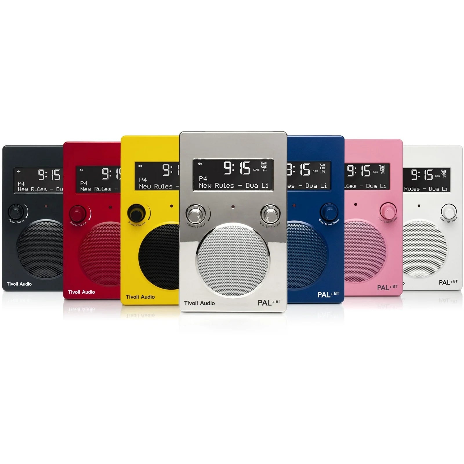 The Tivoli Audio PAL+ BT delivers outstanding sound on the go. Image of full range