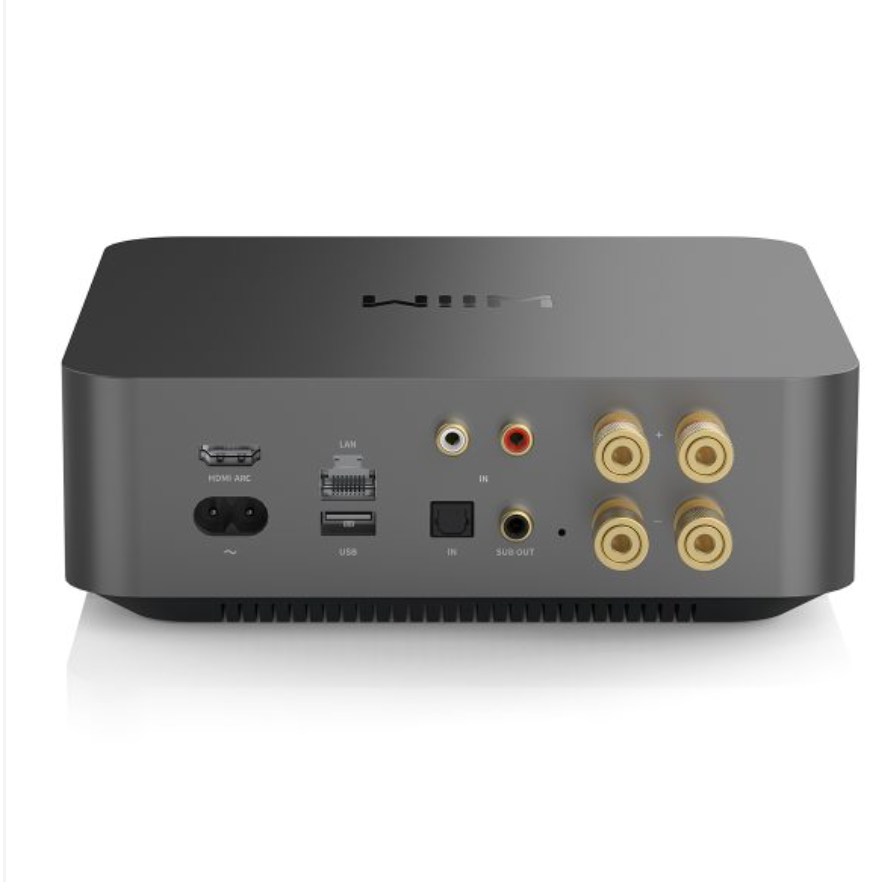 WiiM Amp Pro Multi-Room Streaming Amplifier, front