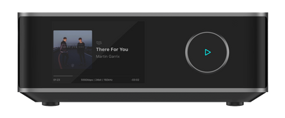 WiiM Amp Ultra Wireless Audio Streaming Amplifier in Space Grey