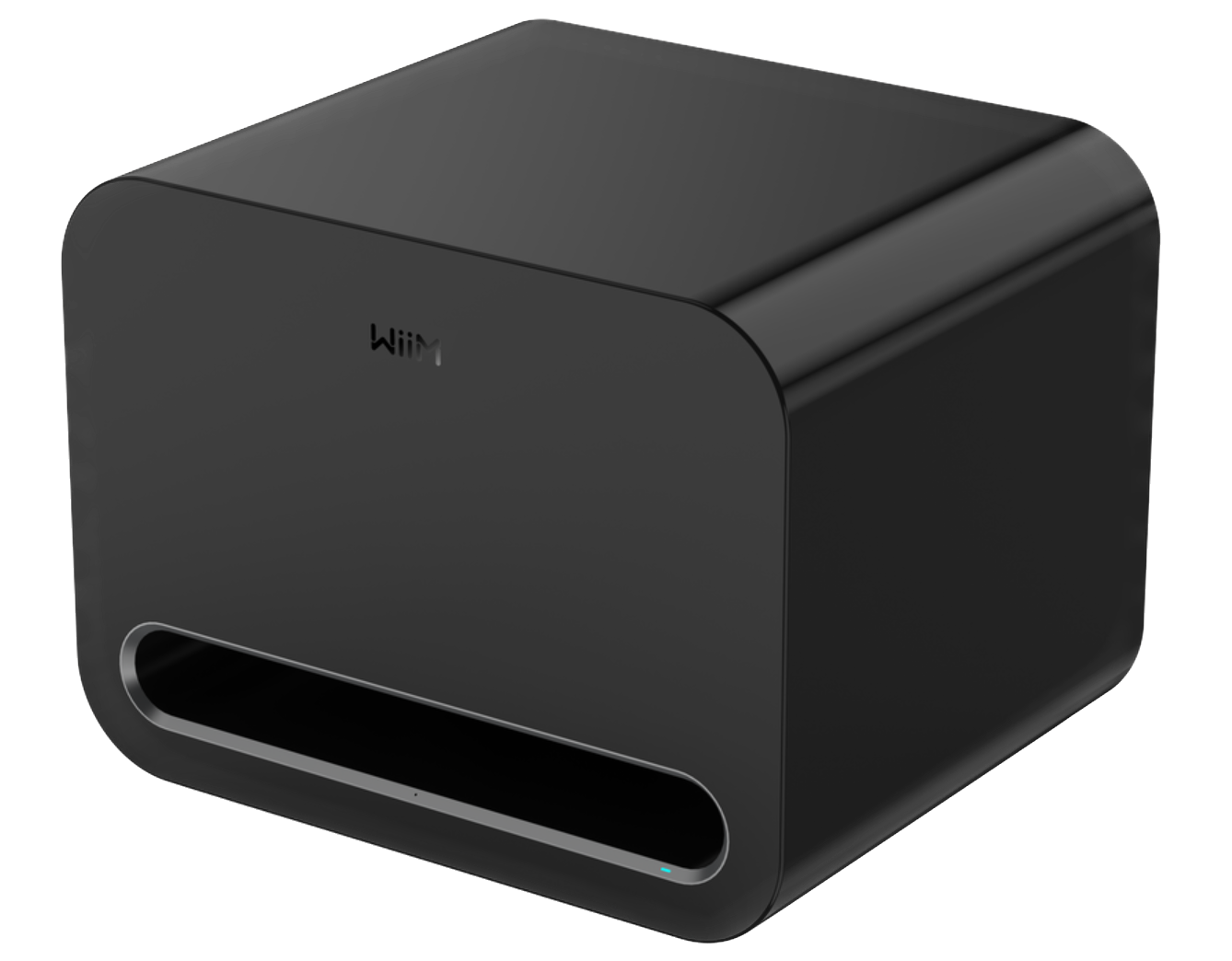 WiiM Sub Pro Wireless Subwoofer, angled