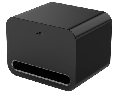 WiiM Sub Pro Wireless Subwoofer, angled