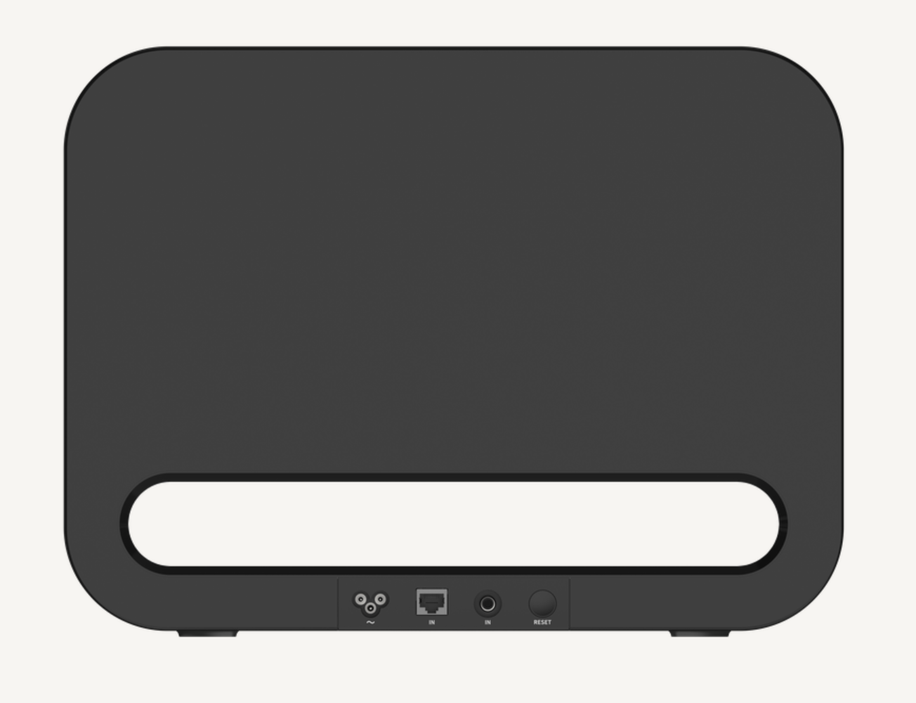 WiiM Sub Pro Wireless Subwoofer, back