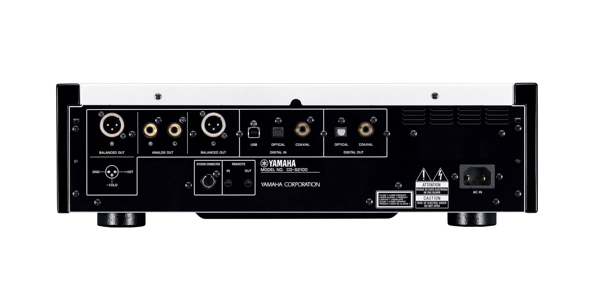 Yamaha CD-S2100 CD Player (back)